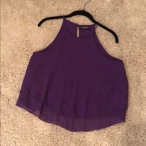 Purple tank top